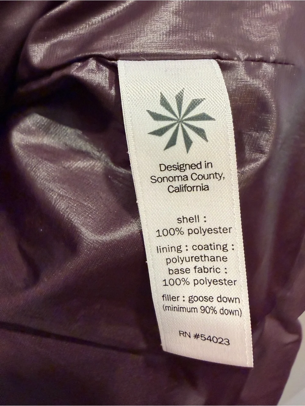 ATHLETA DOWNABOUT ASYMMETRICAL ZIP PUFFER DOWN FILLED VEST
